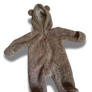 Carter’s newborn teddy bear bunting suit